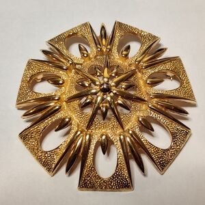 Vintage Statement Modernist Brooch